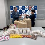 フードバンクへ食料品を寄贈しました